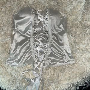 White corset too small-medium worn once